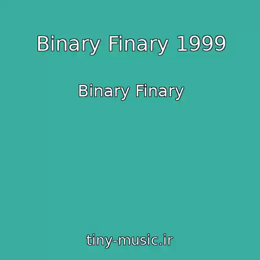 کاور آهنگ Binary Finary 1999 از Binary Finary