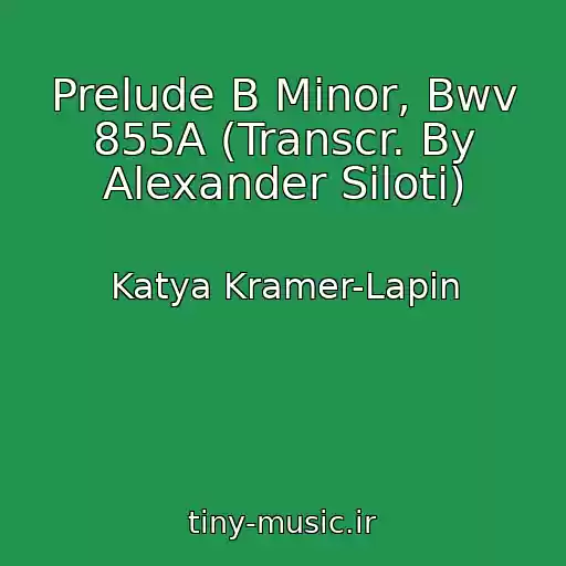 کاور آهنگ Prelude B Minor, Bwv 855A (Transcr. By Alexander Siloti) از Katya Kramer-Lapin