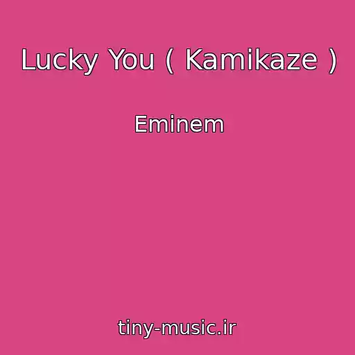 کاور آهنگ Lucky You ( Kamikaze ) از Eminem