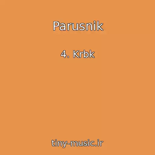 کاور آهنگ Parusnik از 4. Krbk