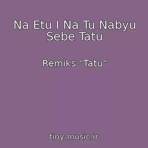 کاور آهنگ Na Etu I Na Tu Nabyu Sebe Tatu از Remiks "Tatu"