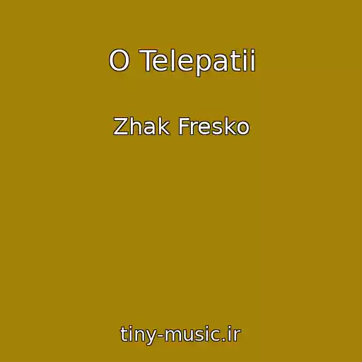 کاور آهنگ O Telepatii از Zhak Fresko