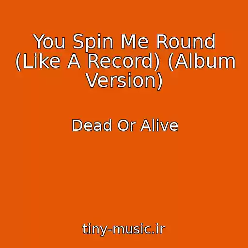 کاور آهنگ You Spin Me Round (Like A Record) (Album Version) از Dead Or Alive