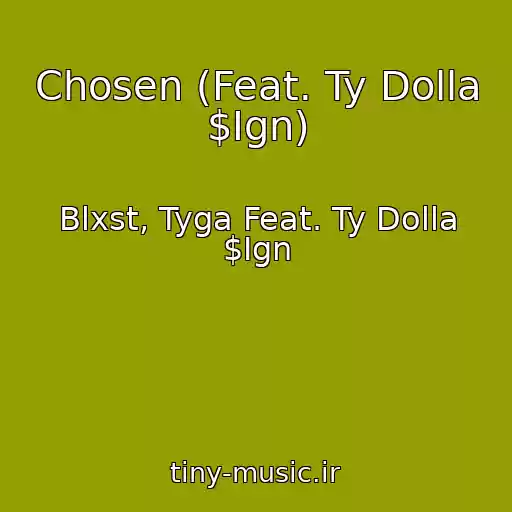 کاور آهنگ Chosen (Feat. Ty Dolla $Ign) از Blxst, Tyga Feat. Ty Dolla $Ign
