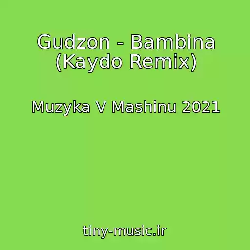 کاور آهنگ Gudzon - Bambina (Kaydo Remix) از Muzyka V Mashinu 2021
