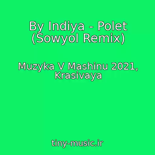 کاور آهنگ By Indiya - Polet (Sowyol Remix) از Muzyka V Mashinu 2021, Krasivaya