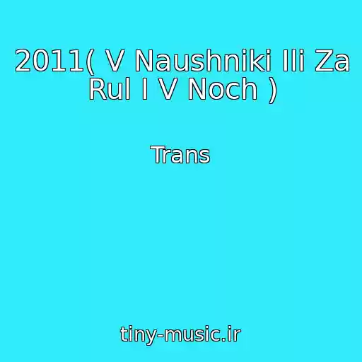 کاور آهنگ 2011( V Naushniki Ili Za Rul I V Noch ) از Trans