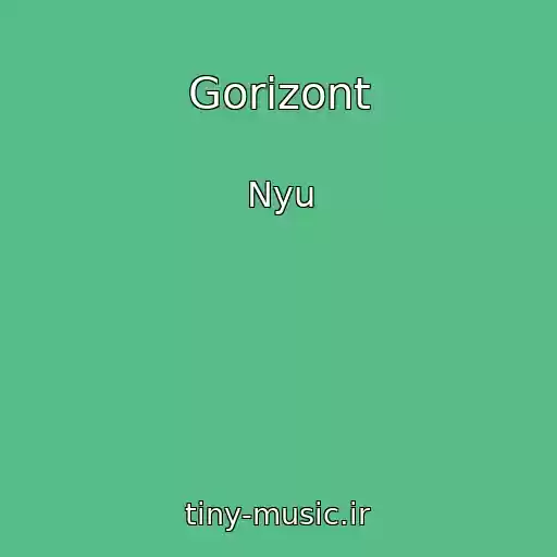 کاور آهنگ Gorizont از Nyu