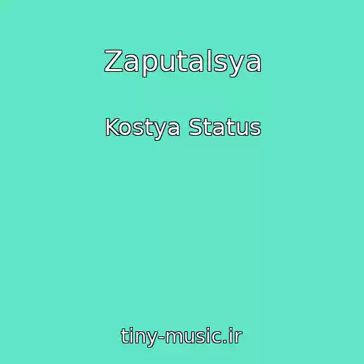 کاور آهنگ Zaputalsya از Kostya Status