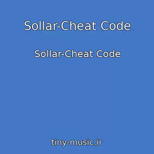 کاور آهنگ Sollar-Cheat Code از Sollar-Cheat Code
