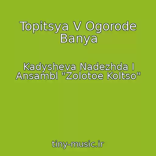 کاور آهنگ Topitsya V Ogorode Banya از Kadysheva Nadezhda I Ansambl "Zolotoe Koltso"