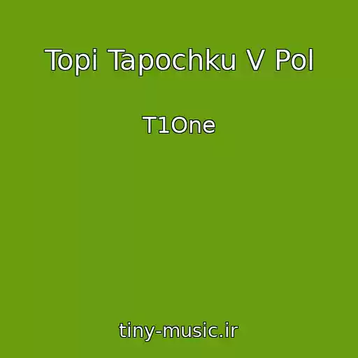 کاور آهنگ Topi Tapochku V Pol از T1One