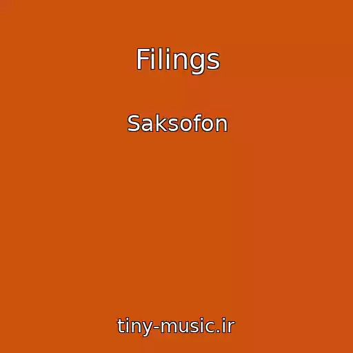 کاور آهنگ Filings از Saksofon