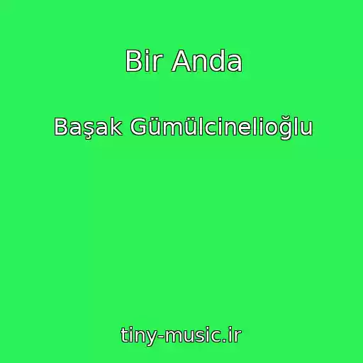 کاور آهنگ Bir Anda از Başak Gümülcinelioğlu