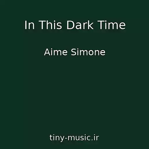 کاور آهنگ In This Dark Time از Aime Simone