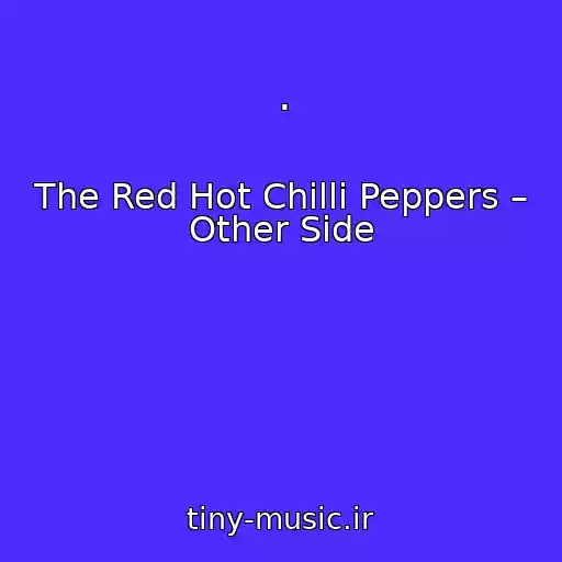 کاور آهنگ . از The Red Hot Chilli Peppers – Other Side