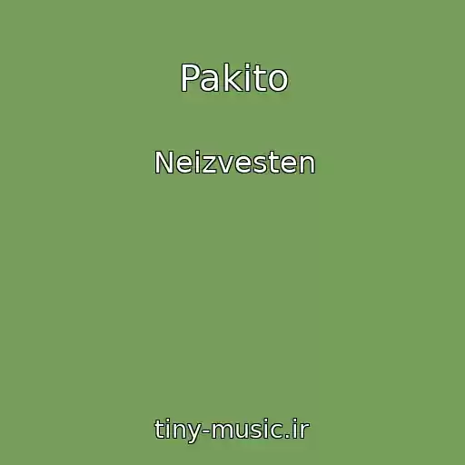 کاور آهنگ Pakіto از Neizvesten