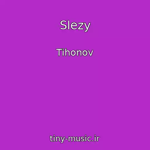 کاور آهنگ Slezy از Tihonov
