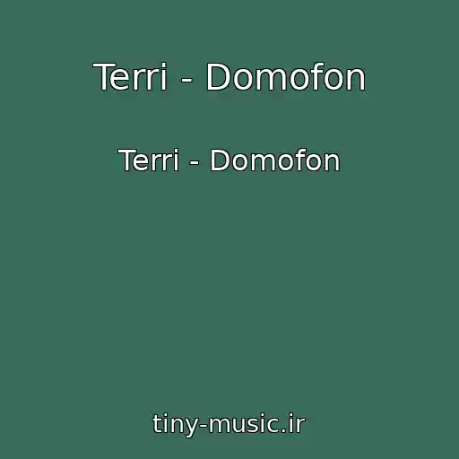 کاور آهنگ Terri - Domofon از Terri - Domofon