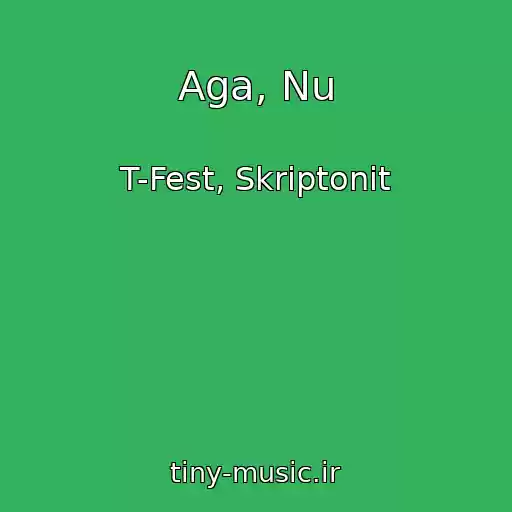 کاور آهنگ Aga, Nu از T-Fest, Skriptonit