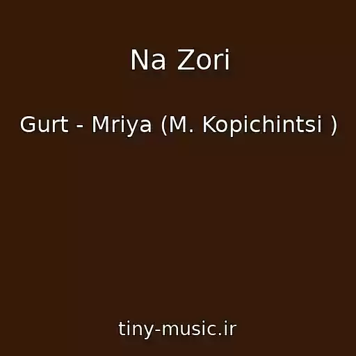 کاور آهنگ Na Zorі از Gurt - Mrіya (M. Kopichintsі )