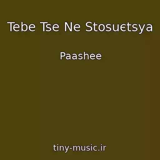 کاور آهنگ Tebe Tse Ne Stosuєtsya از Paashee