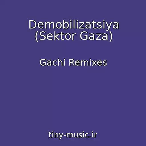 کاور آهنگ Demobilizatsiya (Sektor Gaza) از Gachi Remixes