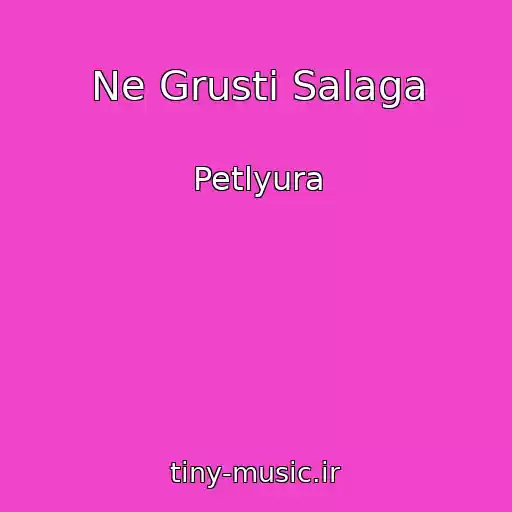 کاور آهنگ Ne Grusti Salaga از Petlyura