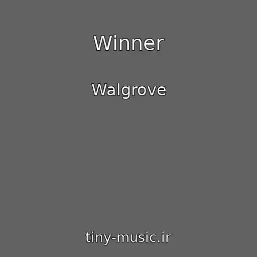 کاور آهنگ Winner از Walgrove