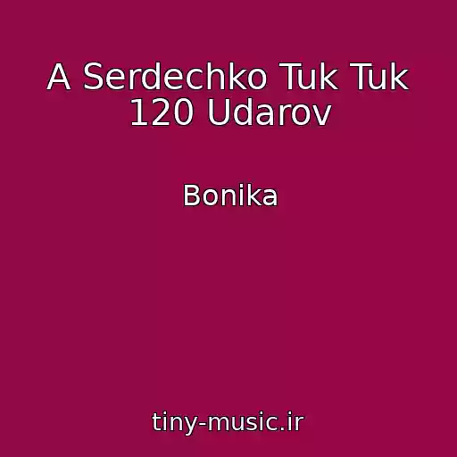 کاور آهنگ A Serdechko Tuk Tuk 120 Udarov از Bonika