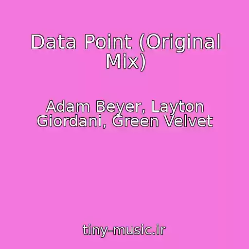 کاور آهنگ Data Point (Original Mix) از Adam Beyer, Layton Giordani, Green Velvet