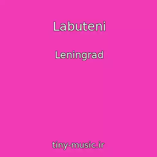 کاور آهنگ Labuteni از Leningrad