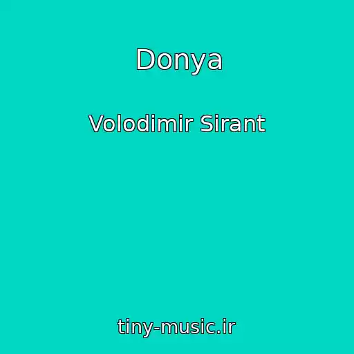 کاور آهنگ Donya از Volodimir Sіrant