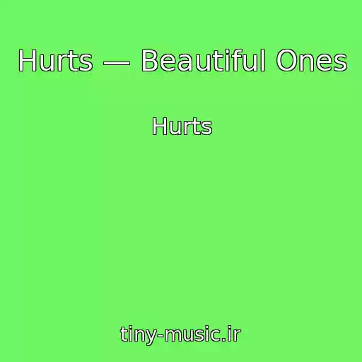 کاور آهنگ Hurts — Beautiful Ones از Hurts