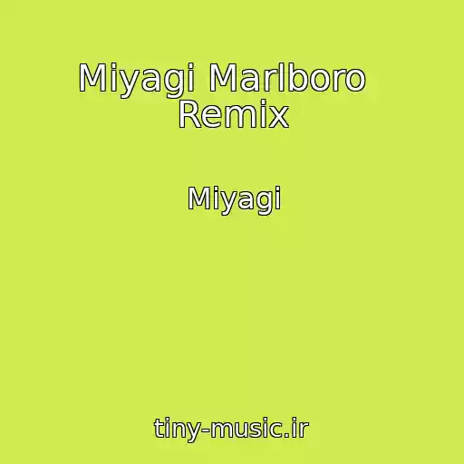 کاور آهنگ Miyagi Marlboro   Remix از Miyagi