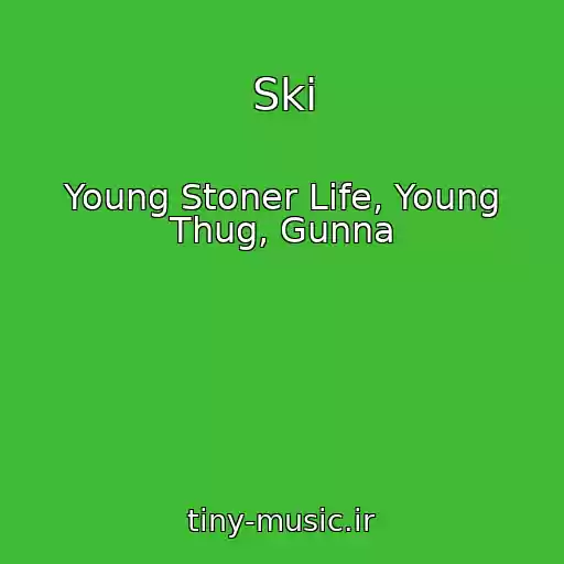 کاور آهنگ Ski از Young Stoner Life, Young Thug, Gunna