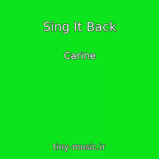 کاور آهنگ Sing It Back از Carine