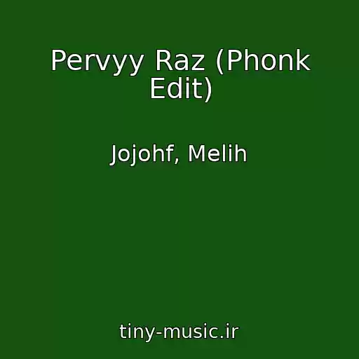 کاور آهنگ Pervyy Raz (Phonk Edit) از Jojohf, Melih