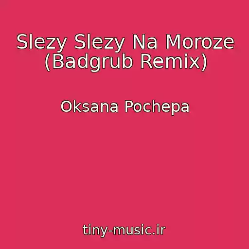 کاور آهنگ Slezy Slezy Na Moroze (Badgrub Remix) از Oksana Pochepa
