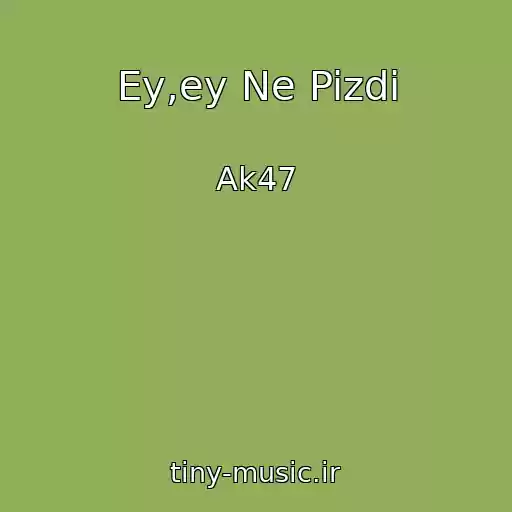 کاور آهنگ Ey,ey Ne Pizdi از Ak47