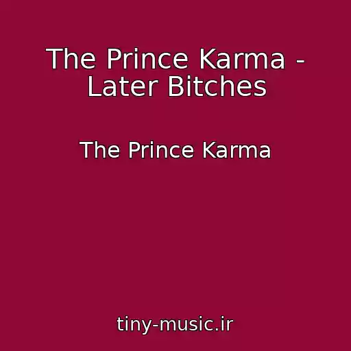 کاور آهنگ The Prince Karma - Later Bitches از The Prince Karma
