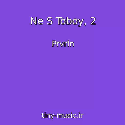 کاور آهنگ Ne S Toboy, 2 از Prvrln