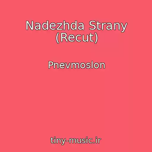 کاور آهنگ Nadezhda Strany (Recut) از Pnevmoslon