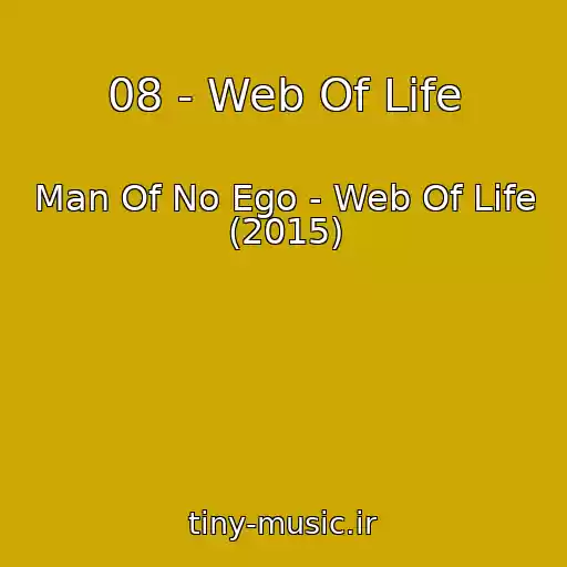 کاور آهنگ 08 - Web Of Life از Man Of No Ego - Web Of Life (2015)
