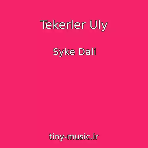 کاور آهنگ Tekerler Uly از Syke Dali