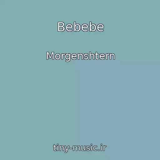 کاور آهنگ Bebebe از Morgenshtern