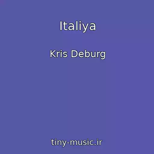 کاور آهنگ Italiya از Kris Deburg