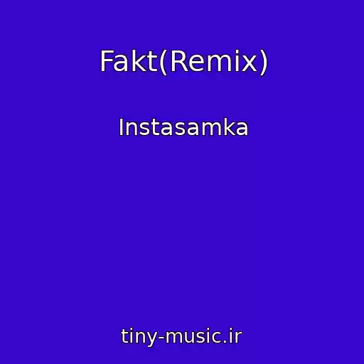 کاور آهنگ Fakt(Remix) از Instasamka