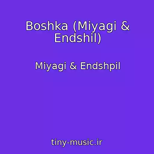 کاور آهنگ Boshka (Miyagi & Endshil) از Miyagi & Endshpil