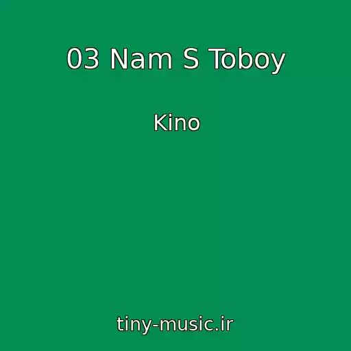 کاور آهنگ 03 Nam S Toboy از Kino